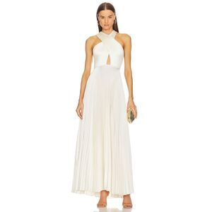NWT A.L.C. Athena Dress in Whisper White Size 6 $795